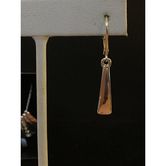 Avon Modern Embellished Necklace Earring Gift Set Silver Tone (1556-A-B) - Picture 5 of 6